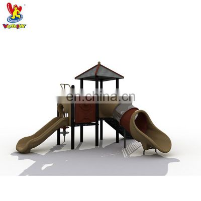 Environmental Friendly Outdoor Preschool Adventure Playground Equipment