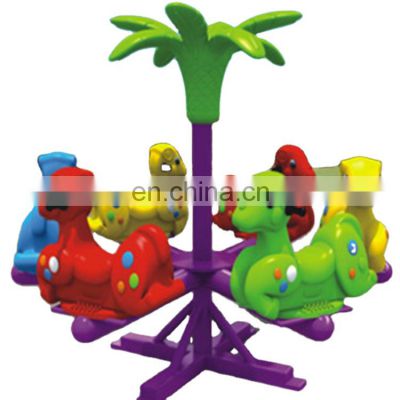 Factory price amusement playground mini carousel rocking horse kids merry go round for sale