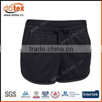 2016 wicking dry rapidly sports ladies custom logo shorts