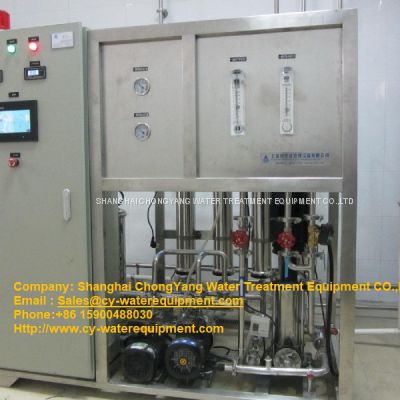 Single or double osmotic stage+Continous Electro-Deionizer for Sanitary Reverse Osmosis Systems