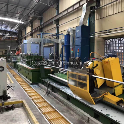 Carbon Steel High Frequency Longitudinal Seam Welded Tube Making Line photo-4