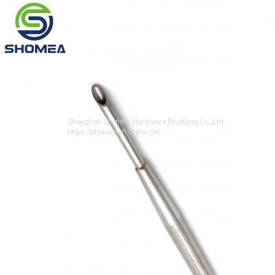 Shomea Customized 2-5mm daimeter Single Bevel end Stainless steel thread needle