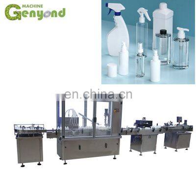 Automatic 75% Medical Alcohol Ethanol Filling Machine Bottling Machine Production Line photo-5