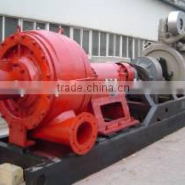 High flow rate centrifugal double suction split casing pump