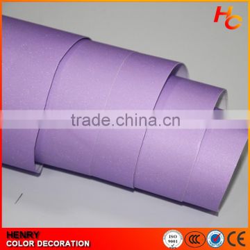 New arrival purple frosted car decorative vinyl/car wrap vinyl self adhesive