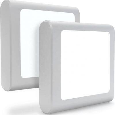 Plug in Led sensor Night Light with Auto Dusk To Dawn Sensor Adjustable Brightness Cool White Lights Hallway Kids Room Kitchen