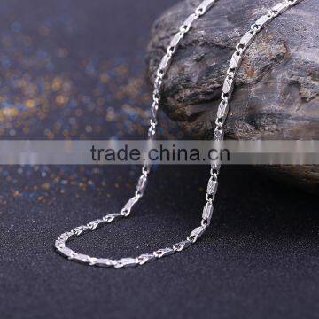 Cheap Price Fashion Rhodium Plated Wholesale Bulk Jewelry Chain Necklace photo-2
