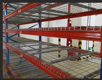 Warehouse Welded Galvanized Various Sizes Storage Metal Steel Wire Mesh Decking for Support Steel Pallet Racks