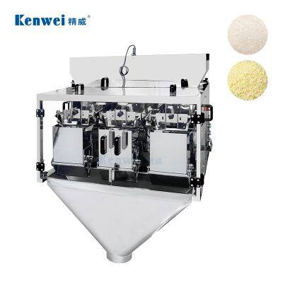 Three Heads Linear Weigher for Weighing Rice Seasoning Powder