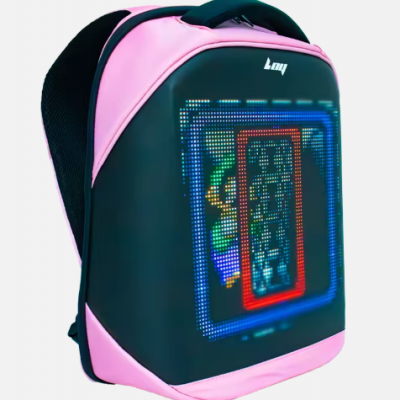 Male and Female Intelligent LED Display Backpack（Wechat:13510231336）