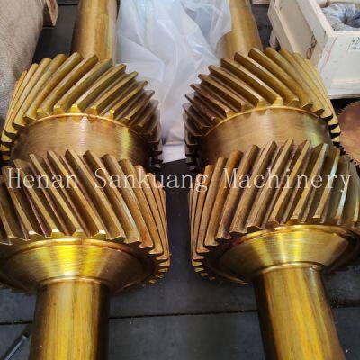 Прецизионный зубчатый вал для тяжелых применений - сплавный сталь 42CrMo