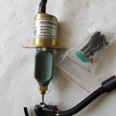 ORIGINAL WEICHAI 612600091086 Flame-out Solenoid Valve For WeiChai Engine. photo-5