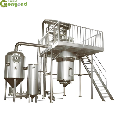 Shanghai Factory Efficient Extraction Evaporator Machine Plant Extractor 100l 200l Ultrasonic Extraction Machine photo-4