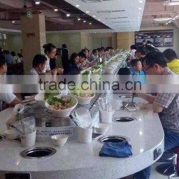 shabu shabu conveyor line cheap price with CE&NSF