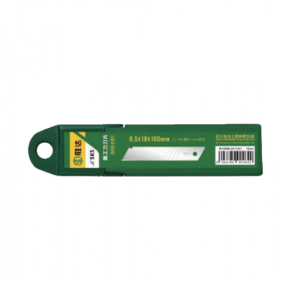 SK5 Utility Knife Blades (White Edge), 0.5×18×100mm High‑Sharp Long‑Lasting Heavy‑Duty Replacement Blades