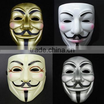 Wholesales price stock enough White V for Vendetta Mask