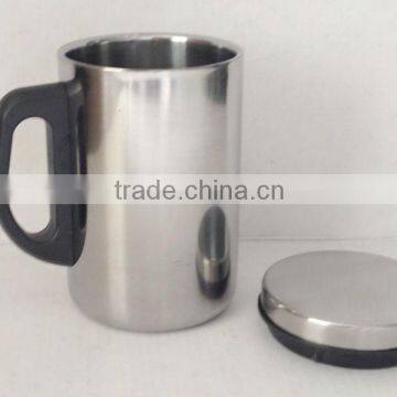 500ML stainless steel double wall mug coffee mug with lid