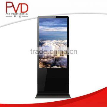 46'' Floor Standing Linux System Android lcd advertising machine