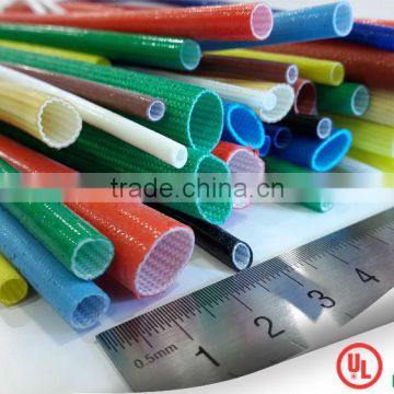 Fiberglass braided insulaiton silicon tube