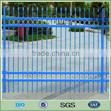 New style powder coated wrought iron steel fence