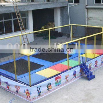 safety trampoline bed