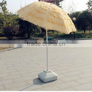 natural color outdoor grass umbrella