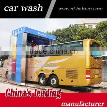 Automatic Rollover Bus Washing Machine With 3 Italy Brushes and Optional Dryer photo-2