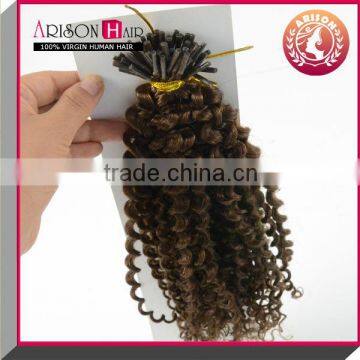 Most fashionable wholesale price brazilian I tip hair extension