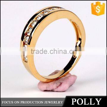 Polly Latest wedding ring designs, 18k gold new model wedding ring