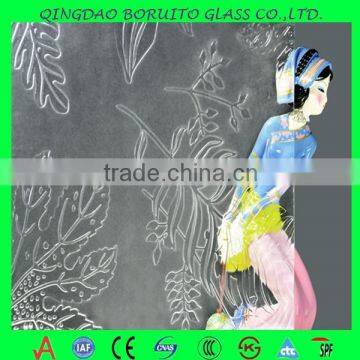 Competitive Price 3mm Clear Patterned Glass photo-3