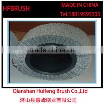 cylinder abrasive cleaning brush