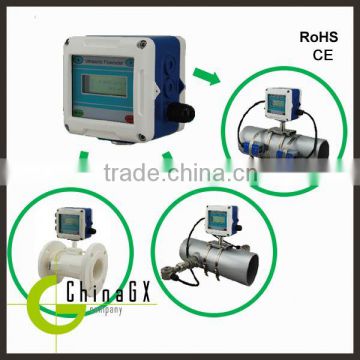 low cost clamp on type economical flow meter