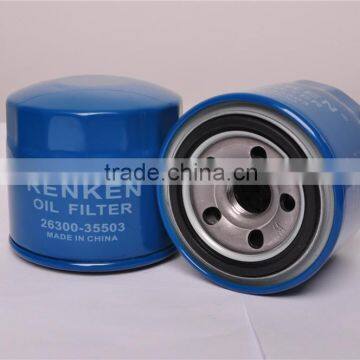 Stocks for sale oil filters 26300-35503 .Ki a filters