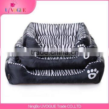 Eco-Friendly Zebra Pet Bed Dog Bed