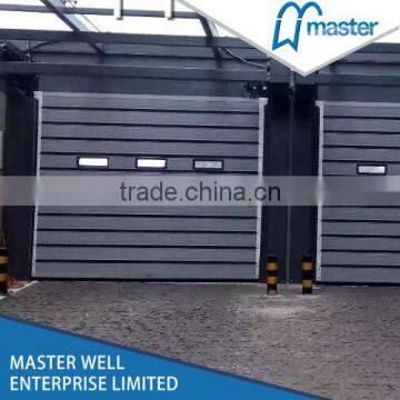 European Style High Quality High Speed PVC Roll up Door photo-5