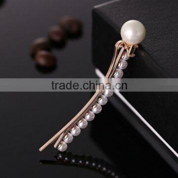 European and American High-end Boutique Fashion Zircon Elegant Pearl Hairpin Hair Accessories Hair Jewelry Party Decoration photo-2