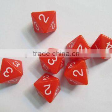 8 sides dice