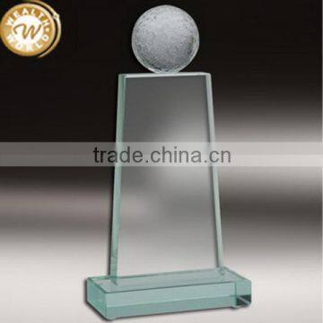 Excellent quality promotional trophy sport cup crystal trophy bowl