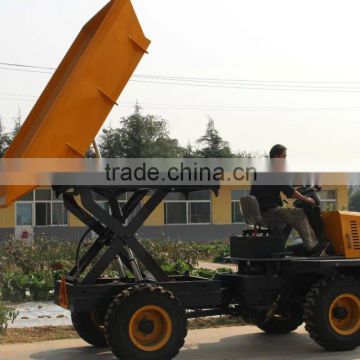 2ton hydraulic high lifting dumper 4wd