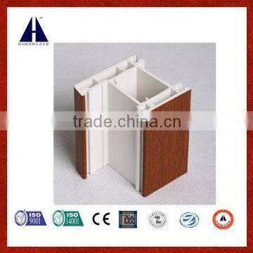 Attractive appearance wooden film laminated profile for window