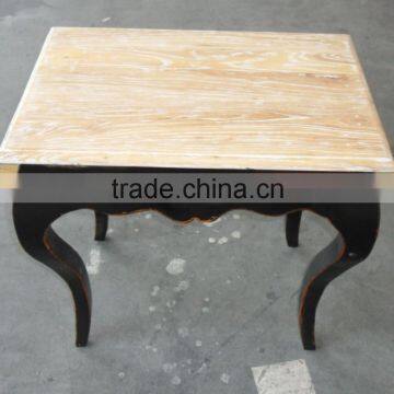 Antique furniture wood square table LWD288