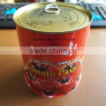 Tomato paste brix 800g 850g