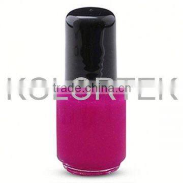 Nail polish fluorescent dyes, fluorescent nail polish dyes