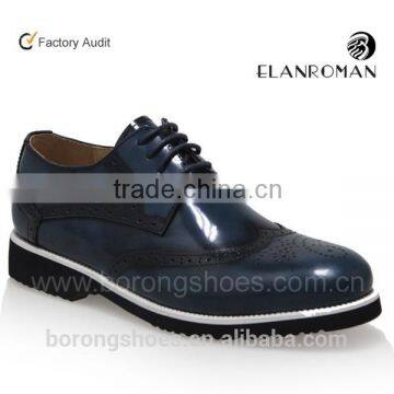 New style Lace up brogue casual shoes for men with OEM