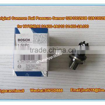 B/O/S CH Genuine Common Rail Pressure Sensor 0281002908 0281002568 for HYUNDAI 31400-4A010 31400-2A100