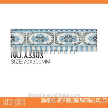 classic style ceramic border wall tiles