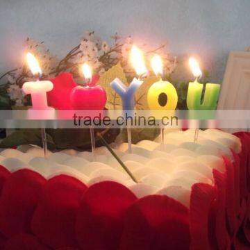 I Love You Wedding Candles
