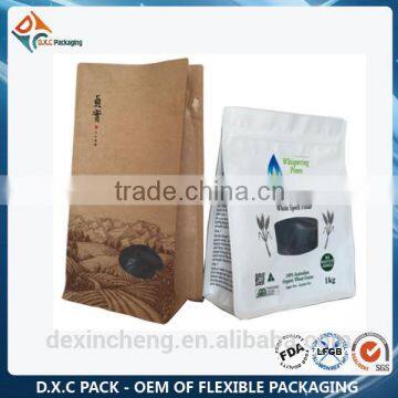 Hot New Products F or 2015 Stand Up Pouch With Window For Snack Food photo-4