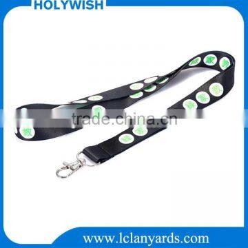 Polyester Custom Fabric Print Polyester Flat Lanyard,keychain Lanyards photo-2