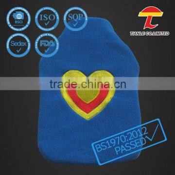 2000ml Qualified BS Gel Luxury Target Hot Water Bottle With Fleece Cover photo-3